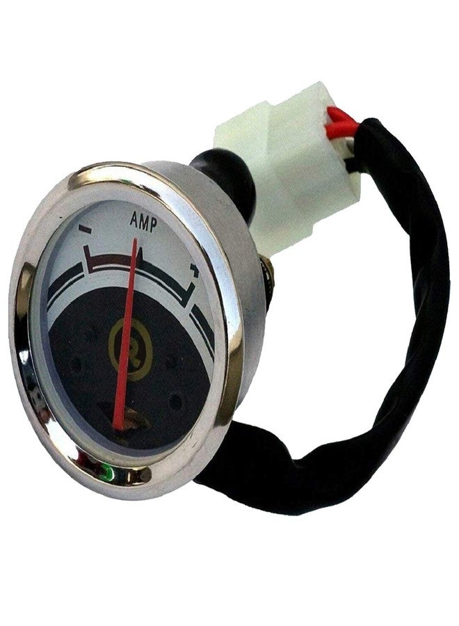 Topbird TBRE-700 Amp Reading Analog Ampmeter Bike Ampere Gauge Meter Compatible with Bullet Classic Electra and Standard 350cc and 500cc Motorcycles (1X Ampere Meter) - Image 1